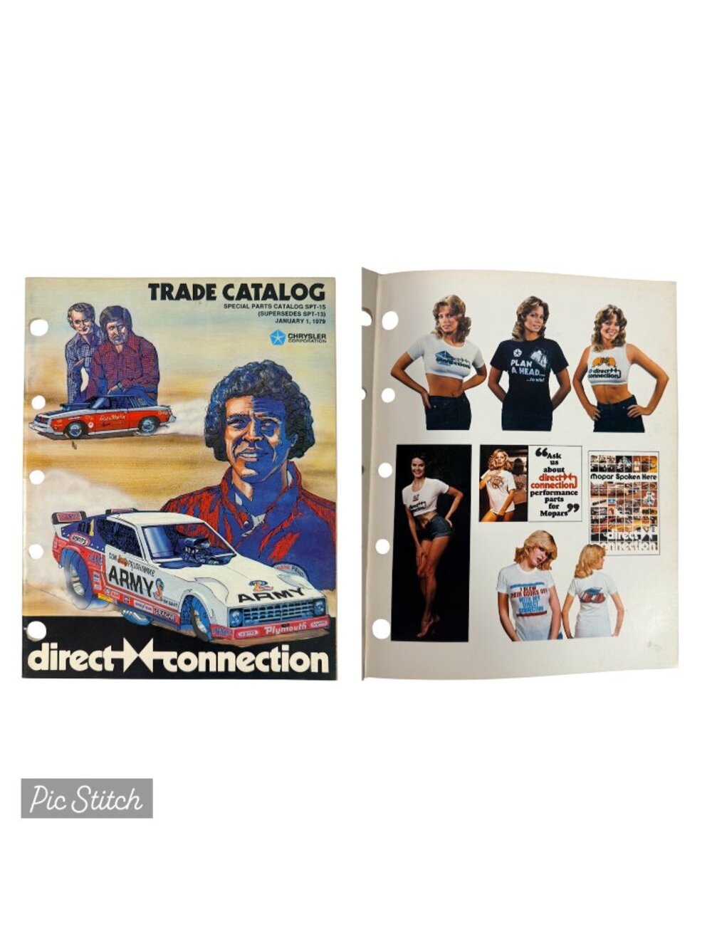 1979 Chrysler Direct Connection Trade Catalog Mopar Performance Parts Cars Truck